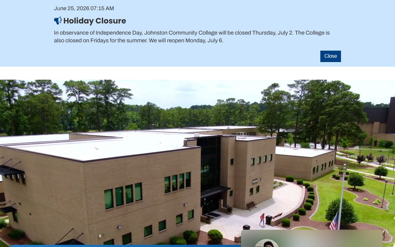 Clayton phone directory Johnston Community College contact numbers