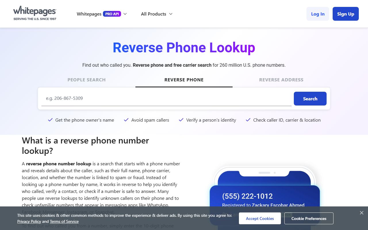 Clayton phone numbers Whitepages reverse phone lookup
